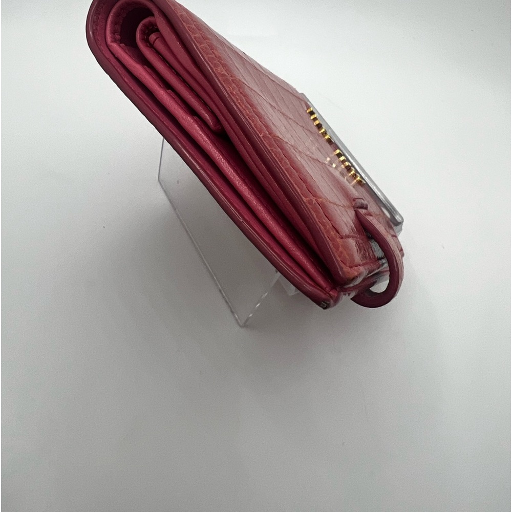 Guc Miu Miu Pink Bifold Wallet - image 3
